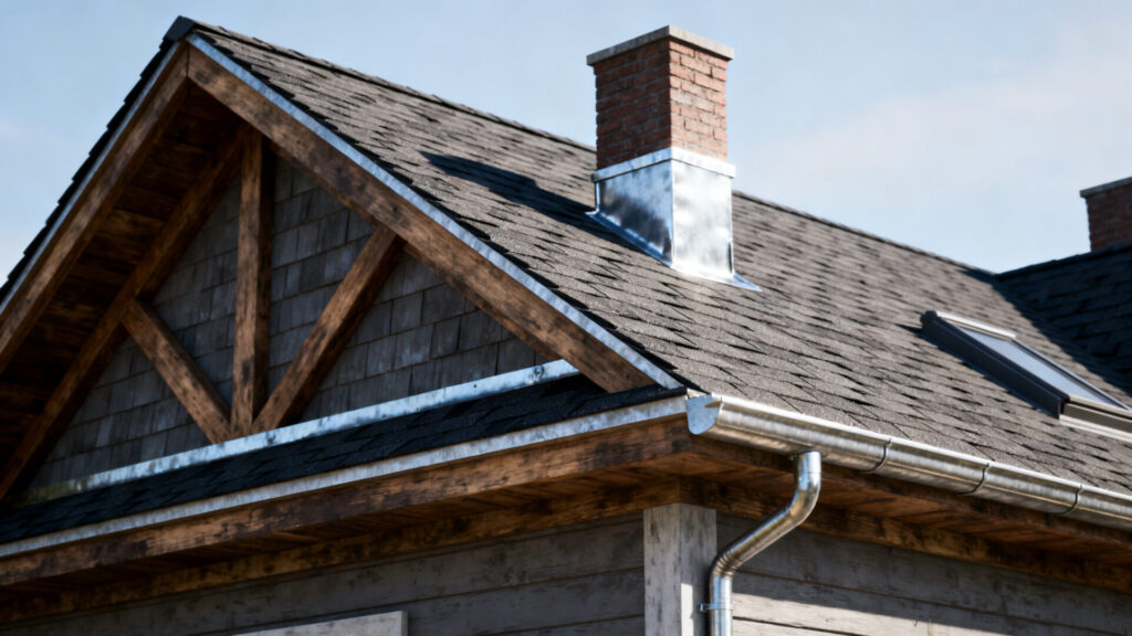 Les éléments qui constituent le toit d’une maison