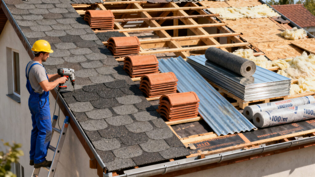 Prix pour refaire une toiture de 100 m² : budget et facteurs à prévoir sans aucun texte