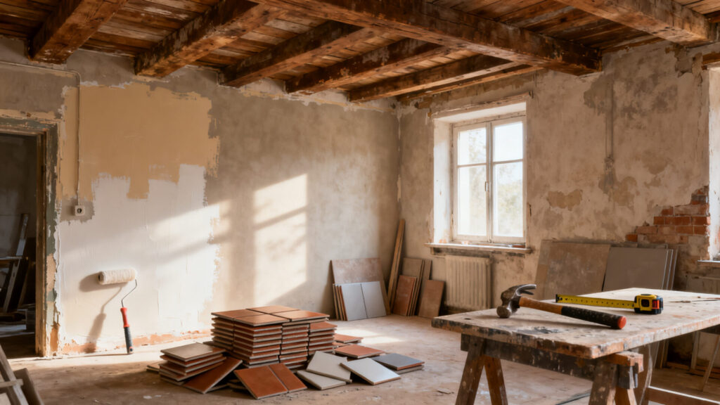 Quel est le coût moyen de la rénovation d’une maison ancienne ?
